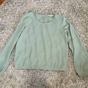 Hippie Rose Medium Sage Green Blouse
